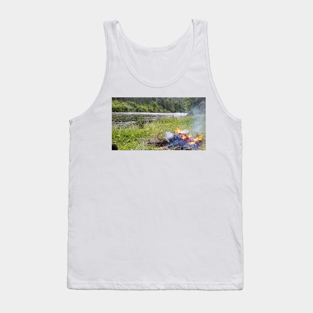 eli camp fire Tank Top by pcfyi